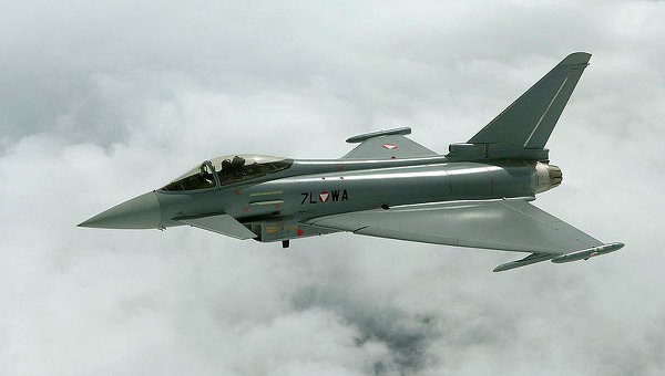 Tiêm kích NATO chặn máy bay Nga trên không phận Baltic Chiến đấu cơ Typhoon của Không quân Italia