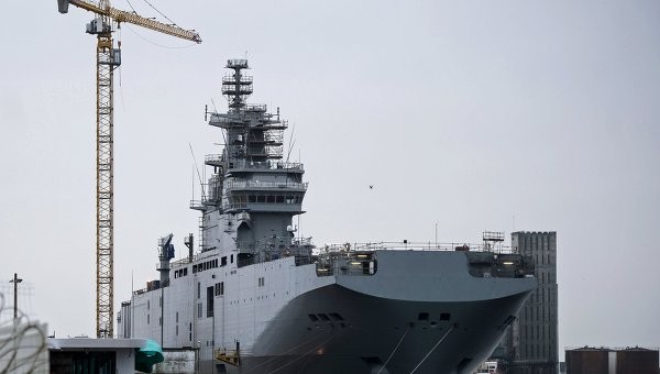 Nga sẵn sàng đóng tàu chiến tương tự như Mistral Nga tuyên bố có đủ khả năng để đóng mới các tàu đổ bộ tương đương tàu Mistral của Pháp
