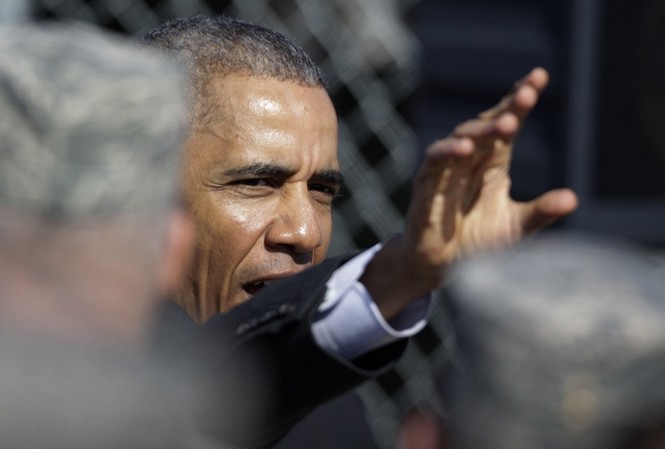 Ông Obama tính đưa lực lượng đặc biệt Mỹ tới Syria Tổng thống Barack Obama. Ảnh: EPA