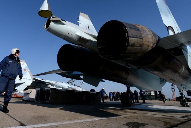 Nga cảnh báo ‘không nên ganh đua với Su-35S’ Nga cảnh báo sức mạnh của tiêm kích Su-35S. Ảnh: Sputnik