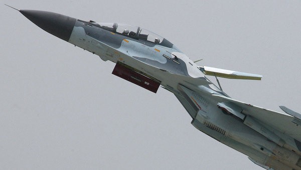 Lộ tin Iran đàm phán mua tiêm kích Su-30 của Nga Tiêm kích Su-30 của không quân Nga. Ảnh: RIA Novosti