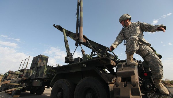 Hệ thống phòng thủ tên lửa Mỹ không thể đánh chặn ICBM Nga Mỹ thừa nhận hệ thống phòng thủ tên lửa ở châu Âu không thể đánh chặn tên lửa đạn đạo Nga. Ảnh: AFP
