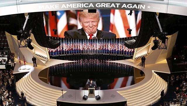 Donald Trump trở thành ứng viên tổng thống đảng Cộng hòa Ảnh: Reuters