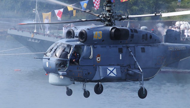 Nga tiết lộ sức mạnh của trực thăng săn ngầm Ka-27M Ảnh: RIA Novosti