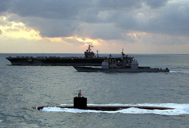 Tàu ngầm Mỹ hỗ trợ hoạt động tin tặc như thế nào? Ảnh: US Navy
