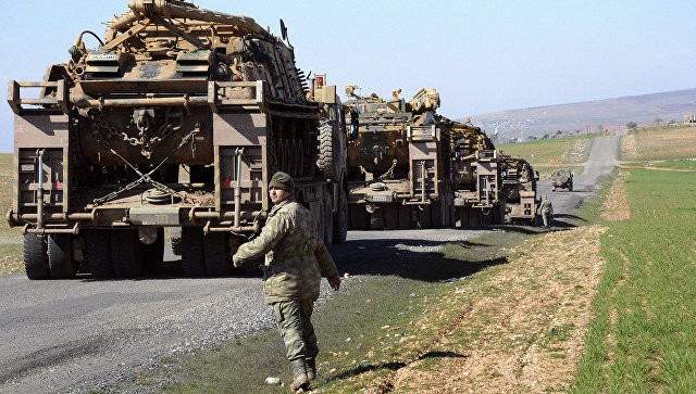 Nga đề xuất Thổ Nhĩ Kỳ đóng cửa biên giới Syria Nga đề xuất Thổ Nhĩ Kỳ đóng cửa biên giới với Syria. Ảnh: AFP