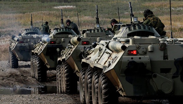 Binh sĩ Nga gần Ukraine tập trận cực lớn Binh sĩ Nga gần Ukraine tập trận cực lớn