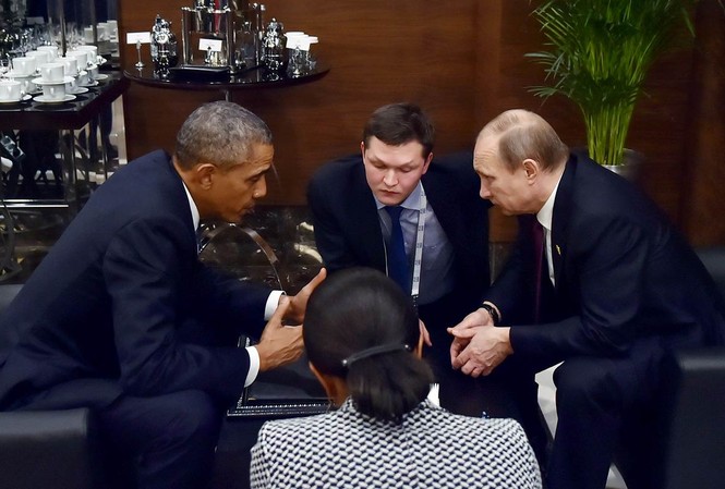 THẾ GIỚI 24H: Tổng thống Nga – Mỹ có thể hội đàm tại Trung Quốc Tổng thống Nga Vladimir Putin (phải) và người đồng cấp Mỹ Barack Obama có thể hội đàm bên lề hội nghị G20 tại Trung Quốc. Ảnh: Tass