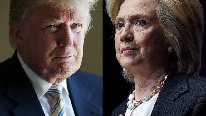 THẾ GIỚI 24H: Tỷ phú Trump lần đầu dẫn trước bà Hillary Ảnh: AP