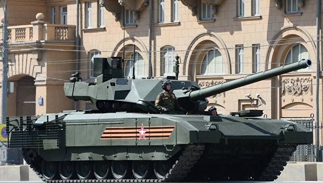 Bộ Quốc phòng Nga tiết lộ ‘điểm nhấn’ của siêu tăng T-14 Armata Xe tăng thế hệ mới T-14 Armata. Ảnh: RIA Novosti