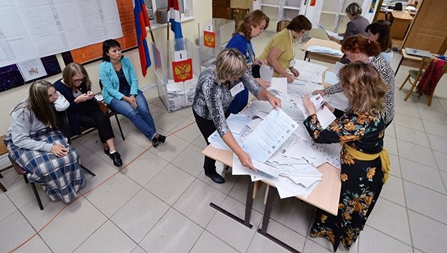 Đảng ‘Nước Nga thống nhất’ giành đa số phiếu bầu Ảnh: RIA Novosti