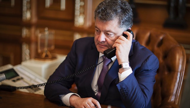 Tổng thống Poroshenko mời ông Trump thăm Ukraine Ảnh: RIA Novosti