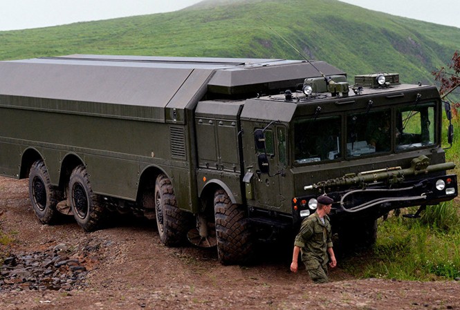 Vì sao Nga đưa tên lửa tới quần đảo tranh chấp với Nhật Bản? Ảnh: Sputnik