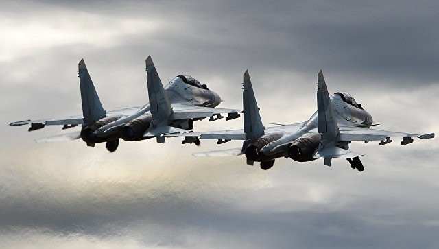 Hải quân Nga tăng cường sức mạnh bằng Su-30SM Ảnh: RIA Novosti