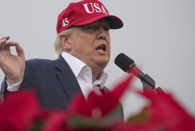 Ông Trump quyết kiềm chế chương trình hạt nhân Triều Tiên Tỷ phú mới đắc cử của Mỹ Donald Trump quyết kiềm chế chương trình hạt nhân Triều Tiên. Ảnh: AFP
