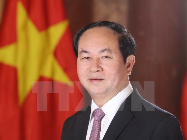 Chủ tịch nước Trần Đại Quang lên đường thăm chính thức Belarus Chủ tịch nước Trần Đại Quang. (Ảnh: Nhan Sáng/TTXVN)