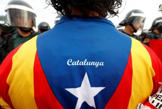 Catalonia đòi độc lập: Tiền lệ nguy hiểm ở châu Âu Ảnh: Reuters