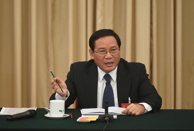 Trung ương Đảng Cộng sản Trung Quốc điều chỉnh lãnh đạo cấp tỉnh Ông Lý Cường sẽ chuyển sang làm Ủy viên Thường vụ, Bí thư Tỉnh ủy Thượng Hải. Ảnh: Xinhua