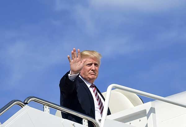 Lý do Tổng thống Trump đột ngột rút khỏi Hội nghị Đông Á Ảnh: Philstar