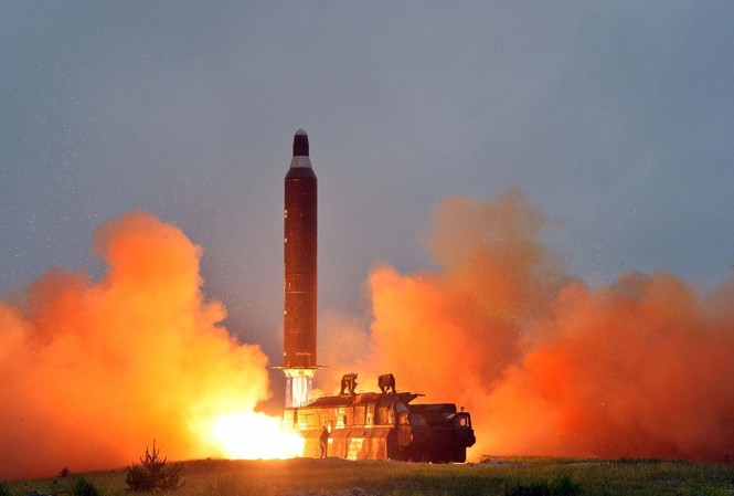 Triều Tiên tuyên bố không từ bỏ chương trình hạt nhân Ảnh: KCNA