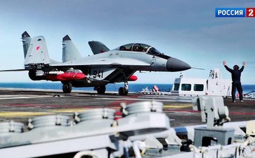 Nga trang bị ‘cái chết siêu thanh’ Kh-31 cho tiêm kích Mig-29K/KUB Ảnh: Russia 24