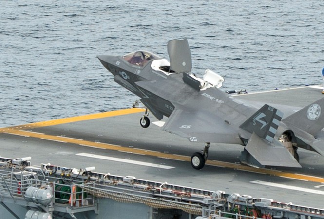 Mua tiêm kích F-35B, bước đi mạo hiểm của Nhật Bản Ảnh: US Navy