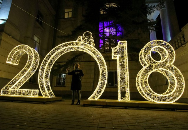 Toàn cảnh thế giới trước thời khắc bước sang năm mới 2018 Toàn cảnh thế giới trước thời khắc bước sang năm mới 2018