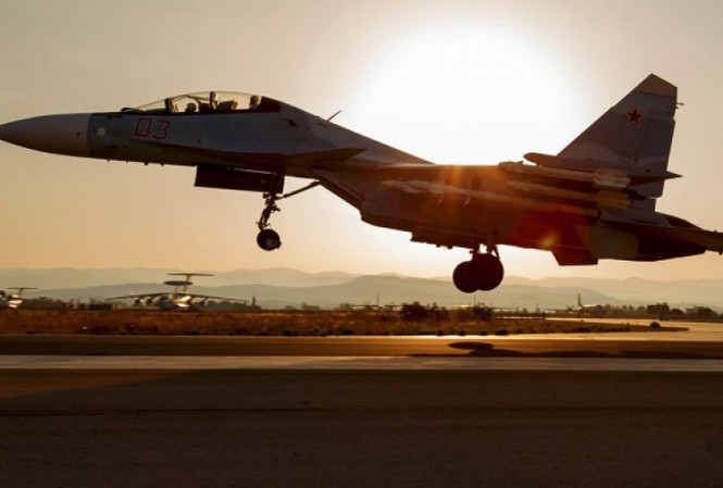 Sau thắng lợi ở Syria, Nga tiếp tục hiện đại hóa tiêm kích Su-30SM Ảnh: Politexpert