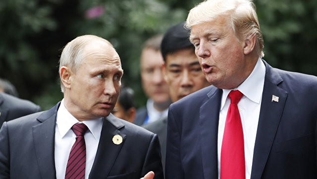 Tổng thống Trump – Putin điện đàm, chia buồn vụ tai nạn máy bay An-148 Ảnh: AP