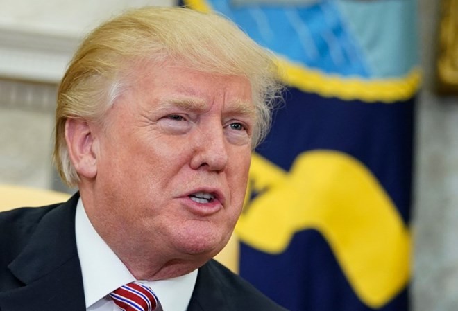 Ông Trump nói FBI ‘mất quá nhiều thời gian’ điều tra về Nga Tổng thống Mỹ Donald Trump. (Nguồn: AFP)