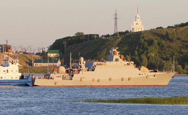 Chiến hạm tên lửa Nga lỗi hẹn vì Đức, Trung Quốc Ảnh: Sputnik
