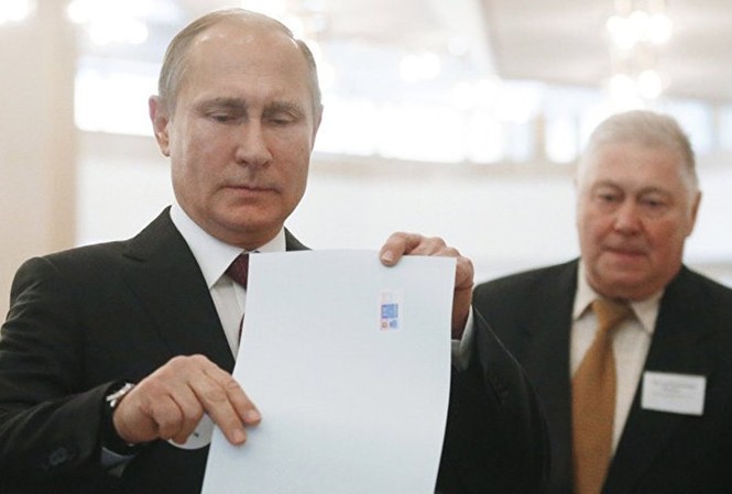 Hé lộ bất ngờ tỷ lệ cử tri Nga ở nước ngoài bỏ phiếu bầu ông Putin Ảnh: RT