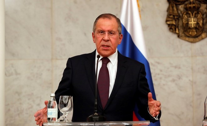 Ngoại trưởng Nga thăm chính thức Việt Nam hai ngày 22 và 23/3 Bộ trưởng Ngoại giao Nga Sergey Lavrov. (Nguồn: THX/TTXVN)