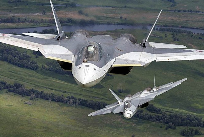 Tiêm kích Su-57 Nga lần đầu xuất hiện trên Quảng trường Đỏ Tiêm kích Su-57 Nga lần đầu xuất hiện trên Quảng trường Đỏ