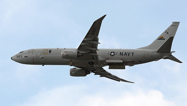 Bảy máy bay quân sự Mỹ do thám gần căn cứ hải quân Nga ở Syria Ảnh: US Navy