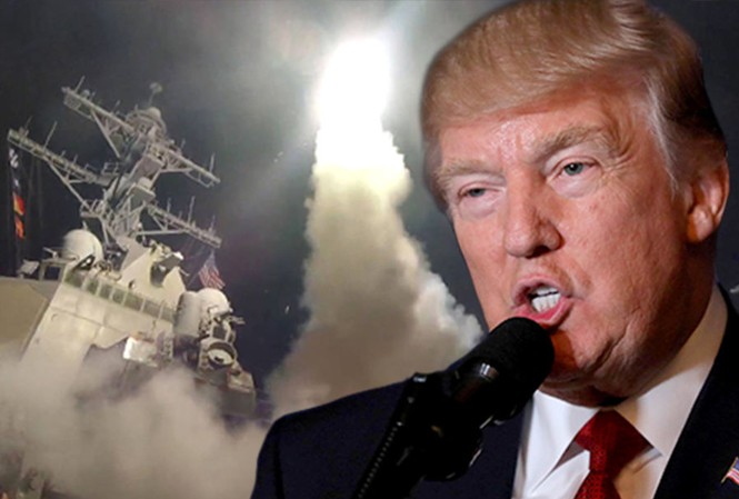 Wall Street Journal: Ông Trump muốn tấn công căn cứ Nga, Iran ở Syria Ảnh: Express