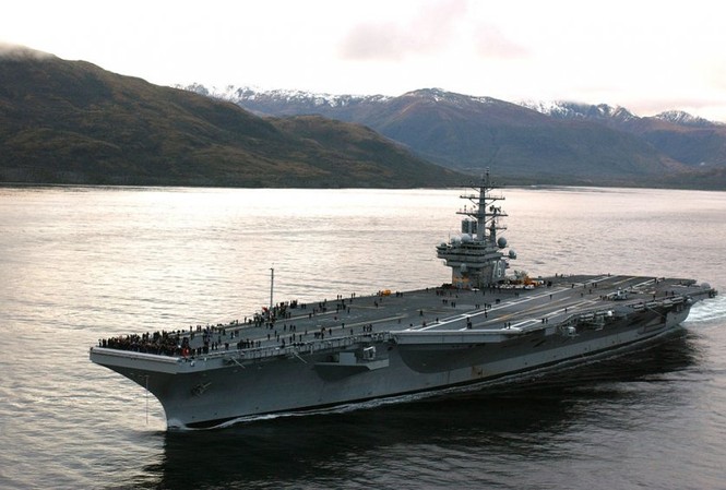 Truyền thông Ailen: Hải quân Mỹ hùng mạnh nhưng sẽ thua khi thực chiến Ảnh: US Navy