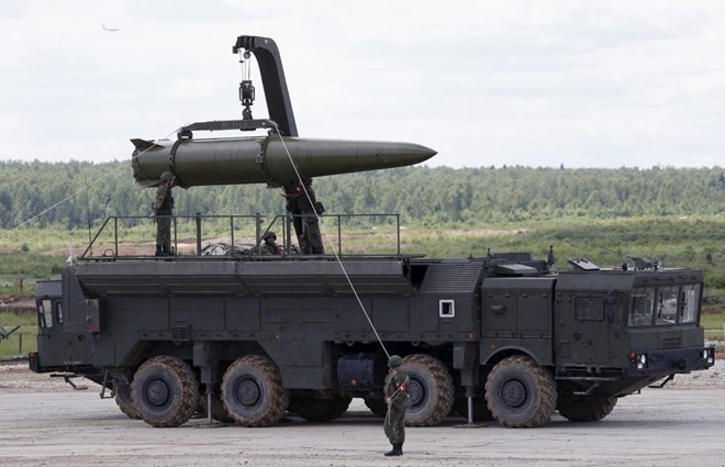 Tổng thư ký NATO Stoltenberg yêu cầu Nga làm rõ về vấn đề tên lửa Tên lửa 9M729 của Nga. (Nguồn: nationalinterest.org)