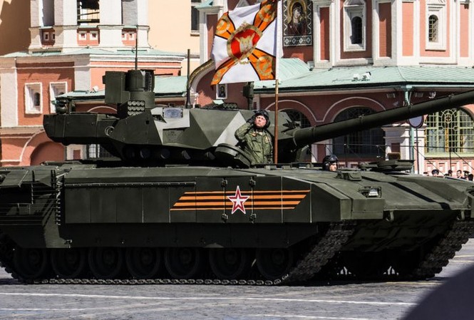 Ấn Độ gây 'sốc' với kế hoạch mua 1.700 siêu tăng T-14 Armata của Nga Ấn Độ gây 'sốc' với kế hoạch mua 1.700 siêu tăng T-14 Armata của Nga. Ảnh: Sputnik