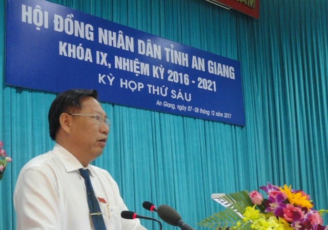 Phê chuẩn chức vụ Phó Chủ tịch UBND tỉnh An Giang Tân Phó Chủ tịch UBND tỉnh An Giang Trần Anh Thư
