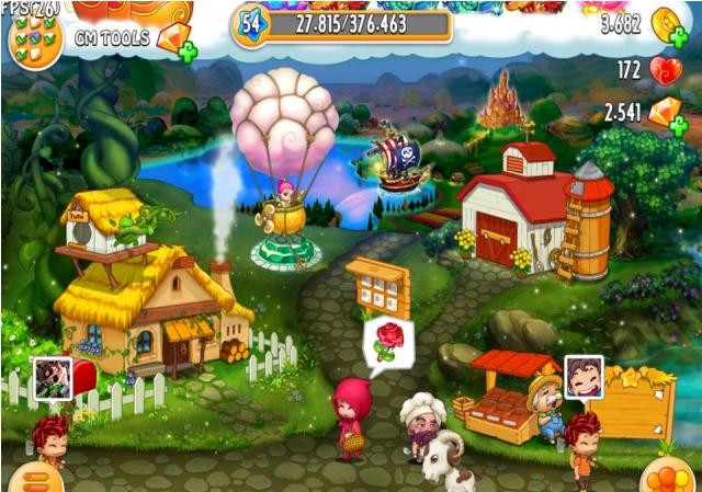 Khu vườn trên mây: Trái ngọt cho người trồng Hình ảnh trong game Khu vườn trên mây