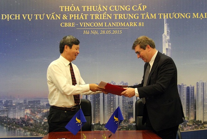 CBRE tiếp thị dự án Vincom Landmark 81 CBRE tiếp thị dự án Vincom Landmark 81