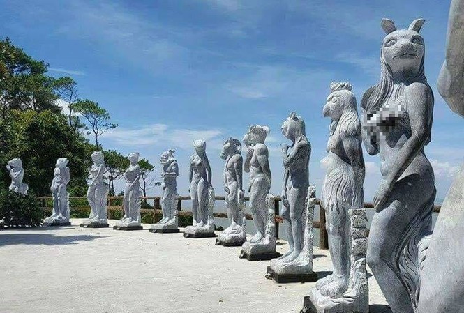 Hoạ sĩ nói về tượng 12 con giáp: 'Quá xấu, nghệ thuật mà thế à?' Bộ tượng khiến dư luận nổi giận tại Hòn Dáu