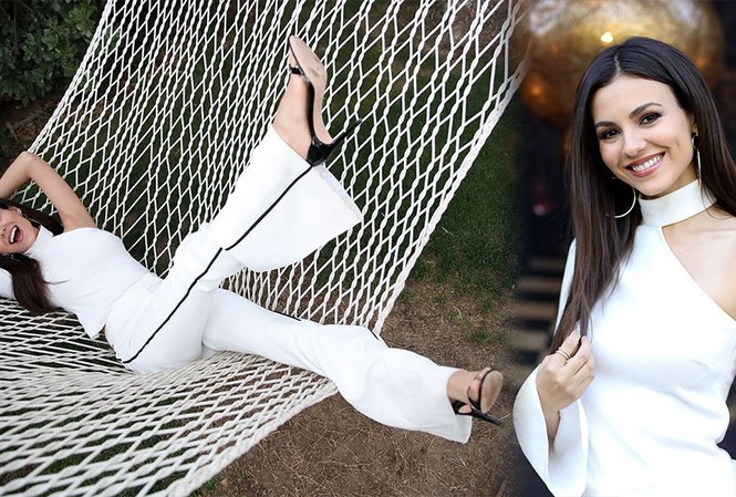 Victoria Justice đẹp tựa thiên thần với áo lệch vai khoe da nuột nà Victoria Justice đẹp tựa thiên thần với áo lệch vai khoe da nuột nà