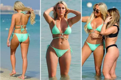 Amber Turner lại 'thiêu đốt' ánh nhìn với bikini nóng từng cm Amber Turner lại 'thiêu đốt' ánh nhìn với bikini nóng từng cm