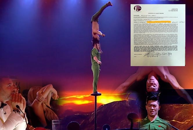 Lần đầu thi không dây an toàn, Cơ-Nghiệp cược tính mạng tại Got Talent Lần đầu thi không dây an toàn, Cơ-Nghiệp cược tính mạng tại Got Talent