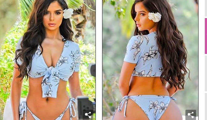 Ngắm mãi không chán 3 vòng siêu nóng bỏng của Demi Rose Ngắm mãi không chán 3 vòng siêu nóng bỏng của Demi Rose