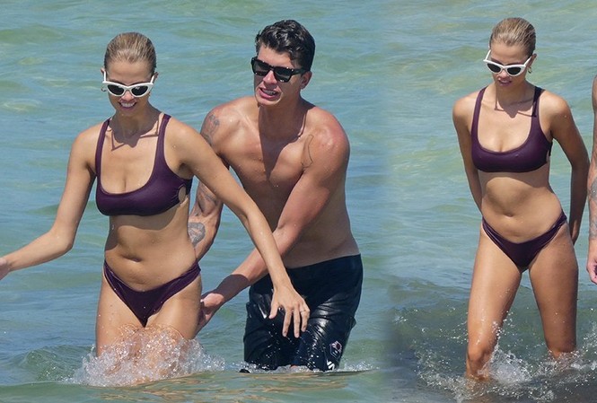 Hailey Clauson khoe dáng 'tạc tượng', vô tư tình tứ bạn trai trên biển Hailey Clauson khoe dáng 'tạc tượng', vô tư tình tứ bạn trai trên biển