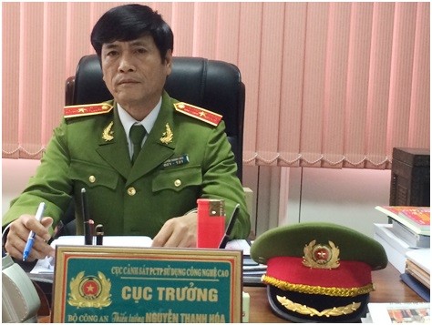 Bắt giam nguyên Cục trưởng Cảnh sát phòng chống tội phạm công nghệ cao Thiếu tướng Nguyễn Thanh Hóa, nguyên Cục trưởng Cục Cảnh sát phòng chống tội phạm công nghệ cao (C50) - Bộ Công an.