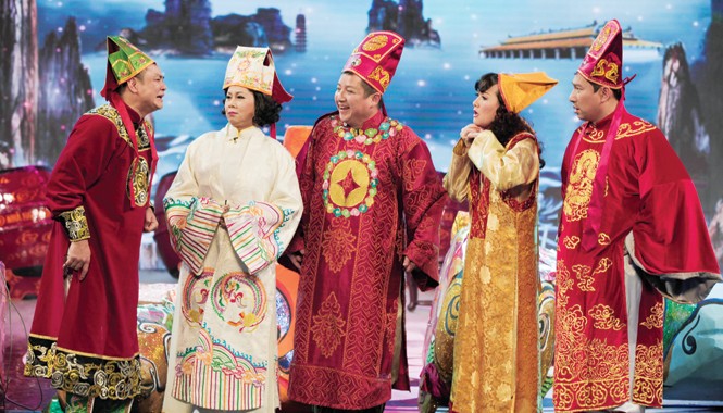 Giải trí đặc sắc ngày Tết Táo quân 2015 sẽ tinh giản biên chế còn 5 Táo theo ngũ hành.